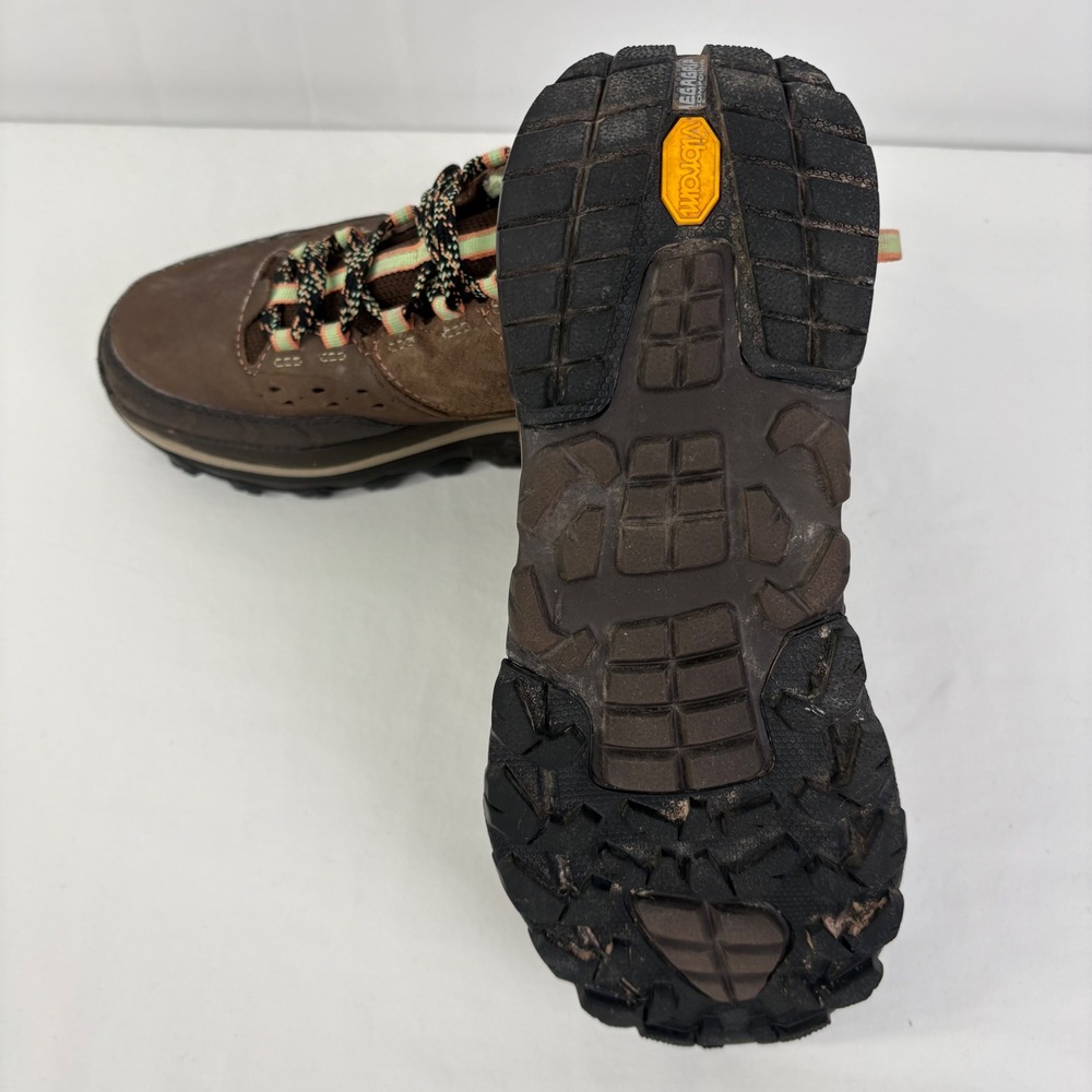 Hoka One One Tor Summit WP Womens Brown Green Waterproof Hiking Trail Shoes 8.5 - Picture 11 of 12